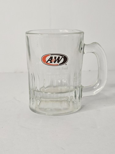 Root beer mini - a&w, glass
