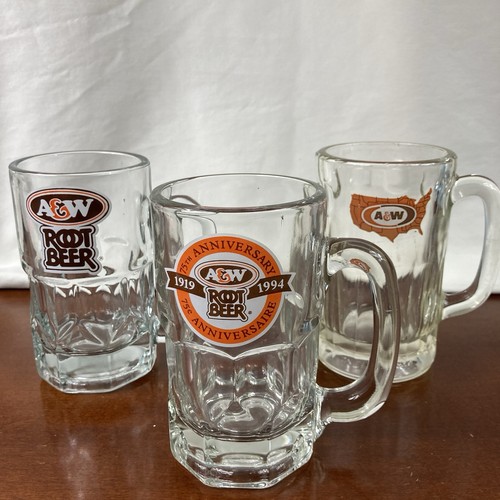 Lot vintage w - 3, a&w